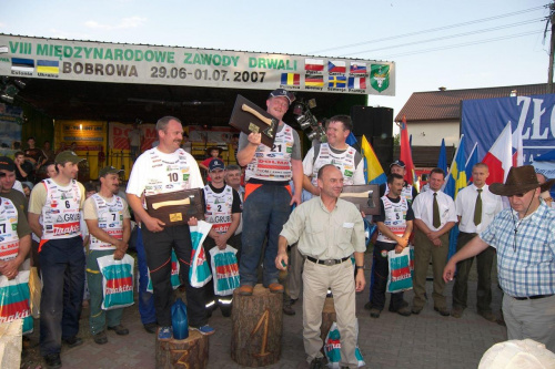 Międzynarodowe Zawody Drwali Bobrowa 2007