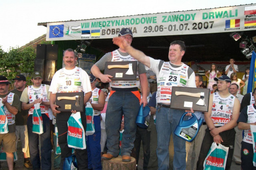 Międzynarodowe Zawody Drwali Bobrowa 2007