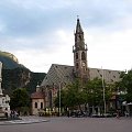 Bolzano - włoskie miasto alpejskie. Odwiedziliśmy je w miniony piątek przed wieczorem po drodze.