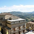 San Marino - najmniejsza republika na świecie położona na górze - spacer po mieście - stolicy.
