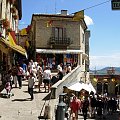 San Marino - najmniejsza republika na świecie położona na górze - spacer po mieście - stolicy.