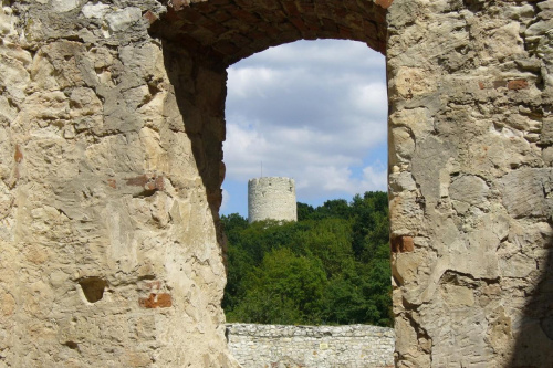 Kazimierz Dolny 2008 - ruiny #kazimierz #dolny #wycieczka #widoki