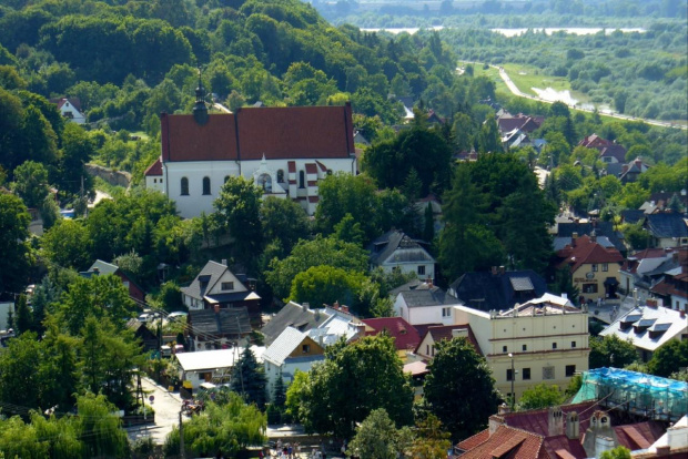 Kazimierz Dolny 2008 - widok z Góry Trzech Krzyży #kazimierz #dolny #widoki