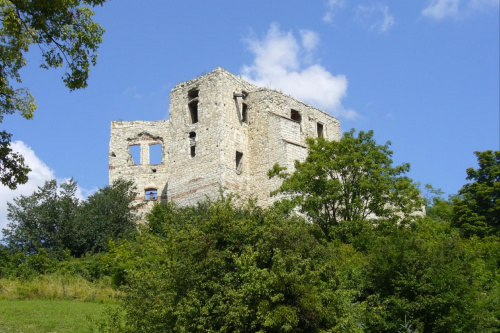 Kazimierz Dolny 2008 - ruiny zamku #kazimierz #dolny #widoki