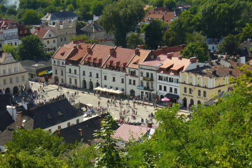 Kazimierz Dolny 2008 - widok z Góry Trzech Krzyży #kazimierz #dolny #widoki