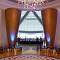 Wnętrze 7* hotelu Burj Al Arab