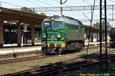 26.07.2008 - ST44-949 #kolej #PKP #Piła #lato #ST44 #Gagarin