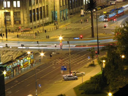 Warszawa widziana nocą z okna #Warszawa