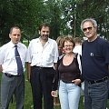 Niespodziewane spotkanie Jana Mazanki, Staszka R., Andrzeja Wawrylaka, Ani Waśniewskiej i Jana Winczewskiego w parku k/ Hotelu Rytwiany. #zwiedzanie