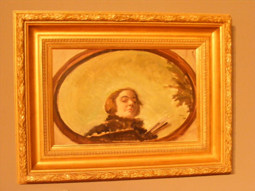 Autoportret w lustrze Aneri Ireny Weissowej z wystawy w MN, Kraków