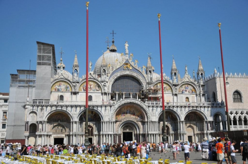 Wenecja - Bazylika św. Marka - fasada główna.