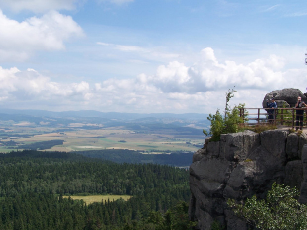 widok z Strzelińca