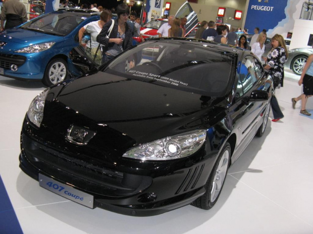 Peugeoty na British Motor Show