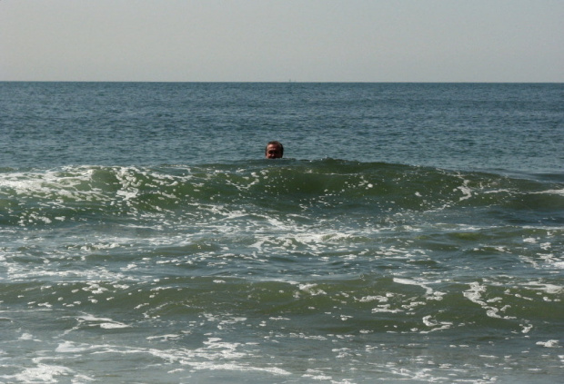 Ach jak przyjemnie kołysać się wśród fal... #ocean #lato #sierpien #fale