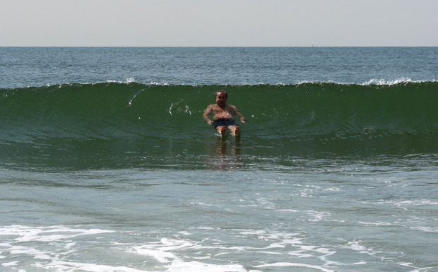 Ach jak przyjemnie kołysać się wśród fal... #ocean #lato #sierpien #fale