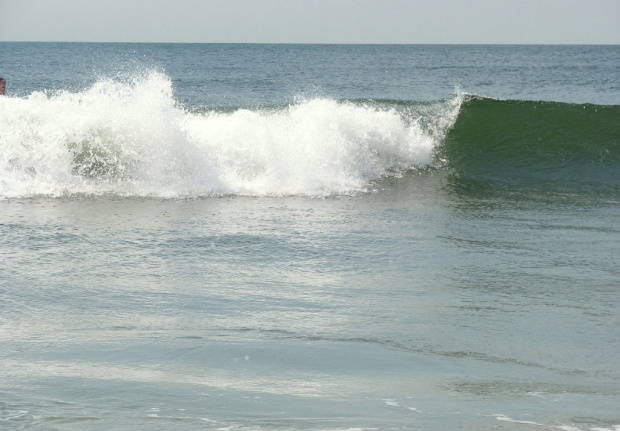 Ach jak przyjemnie kołysać się wśród fal... #ocean #lato #sierpien #fale