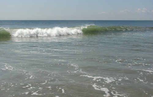 Ach jak przyjemnie kołysać się wśród fal... #ocean #lato #sierpien #fale