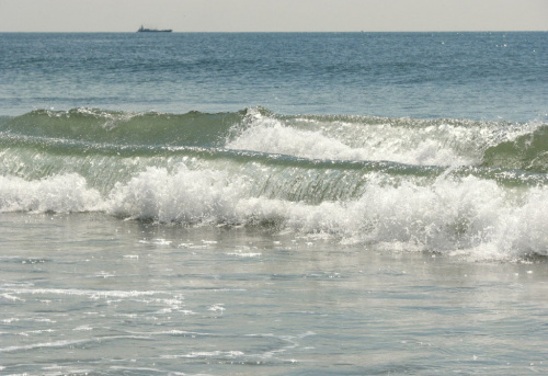 Ach jak przyjemnie kołysać się wśród fal... #ocean #lato #sierpien #fale