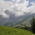 Miejscowość Cvarezza al Lago w Dolomitach.