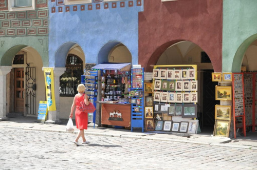 Moje miasto Poznań - Stary Rynek, widziany podczas południowego spaceru.