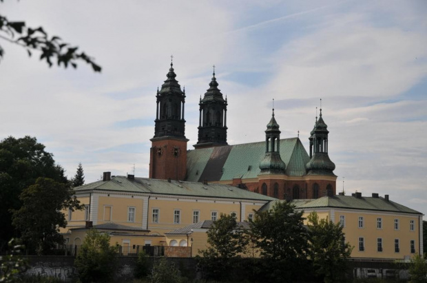 Katedra Poznańska - widok od strony Cybiny.