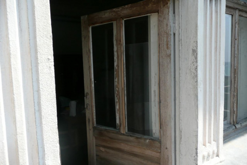drzwi naszego balkonu w hotelu Krym #architektura