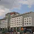 Poznań - widok na nowy hotel Sharaton