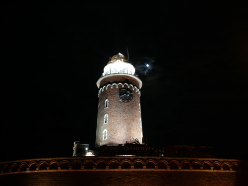 moje miasto nocą