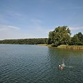 Jezioro Strzeszyńskie widziane w godzinach południowych.