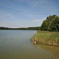 Jezioro Strzeszyńskie widziane w godzinach południowych.