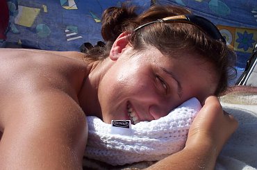 wakacje 2008 #wakacje #grzybowo #asia #michałek #plaża #morze