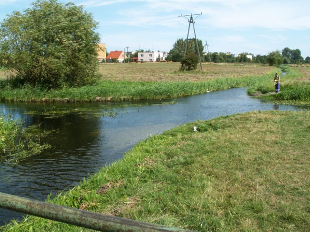 Skrzyżowanie rzek Wełny i Nielby w Wągrowcu ;)