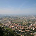 San Marino - stolica republiki - miasto na górze.