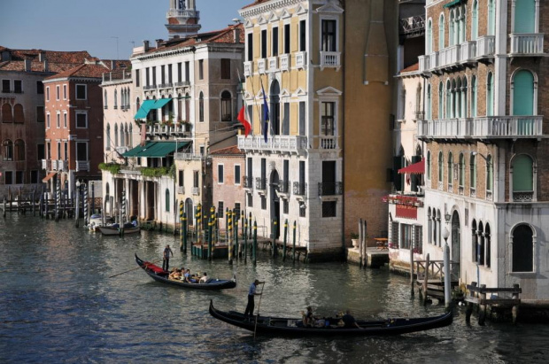 Wenecja - malownicze miasto na wodzie.