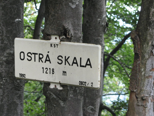 Słowacja - Luciańska Mała Fatra - z PTTK Rzeszów przejście po trasie Vricko - Ostra Skała - Klak - sierpień 2008.