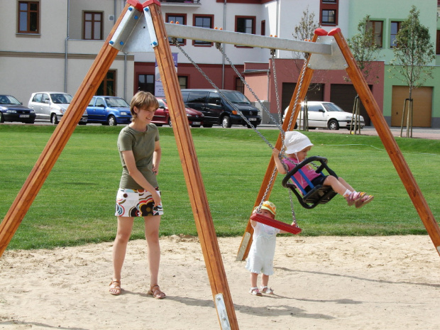 Plac zabaw w Wolsztynie #maja #wolsztyn