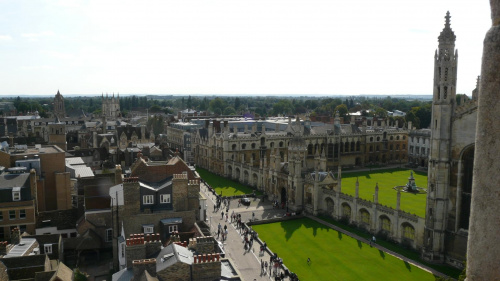 #Cambridge #architektura #panorama #zabytki #miejsca