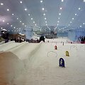 Ski Dubai. Srodek lata. Na zewnątrz + 50 StopniC.