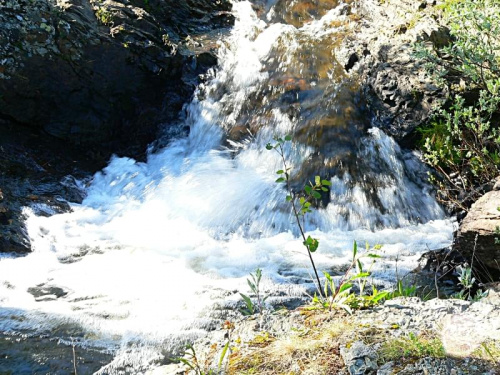 Górny bieg rzeki, wodospad. #Norwegia #rzeki