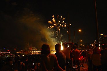 Kolońskie Światła - Kölner Lichter 2007 #Kolonia #Kolońskie #Światła #Fajerwerki #Katedra #Dom #Ren #Rhein