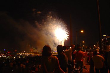 Kolońskie Światła - Kölner Lichter 2007 #Kolonia #Kolońskie #Światła #Fajerwerki #Katedra #Dom #Ren #Rhein