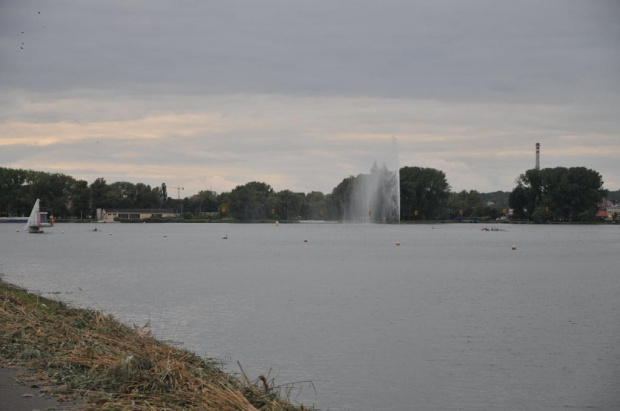 Jezioro Malta w Poznaniu popołudniową porą