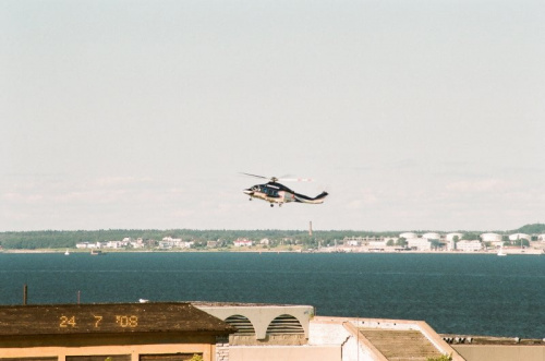Helikopter pasażerski, Tallin - Helsinki.
Agusta AB -139. #helikopter