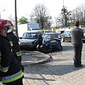 wypadek na ul. Robotniczej we Wrocławiu 17.04.07 - ok 16:00