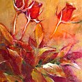 obraz 40-50 róże #róże #kwiaty #malarstwo