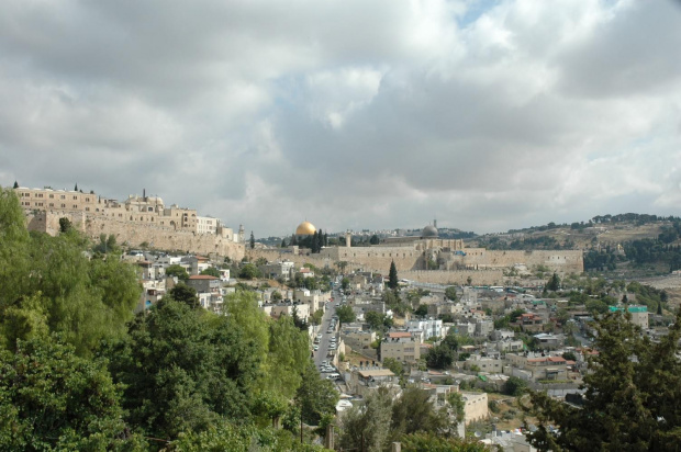 Jerozolima-widok na Jerozolimę