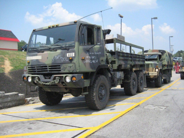 US Army Convoy