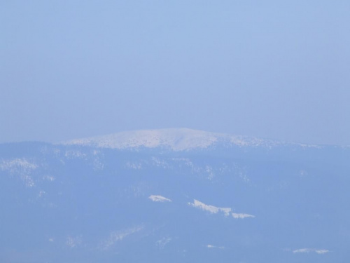 proba zooma na szczyt Pilska