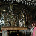 JEROZOLIMA-Bazylika Grobu Świętego OŁTARZ W KAPLICY GOLGOTY