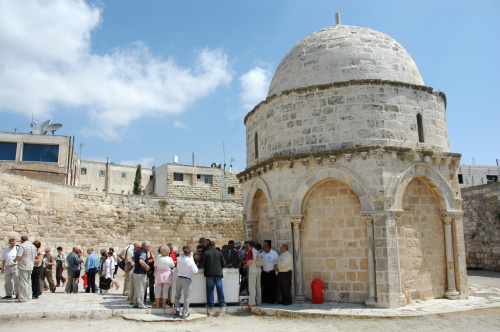 Jerozolima-Kościół Wniebowstąpienia na Górze Oliwnej-
